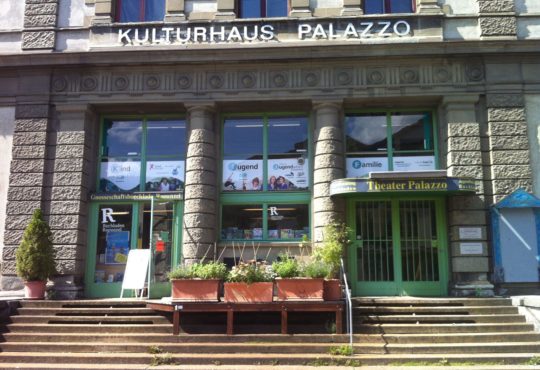 Fensterbeschriftung - Kulturhaus Palazzo Liestal