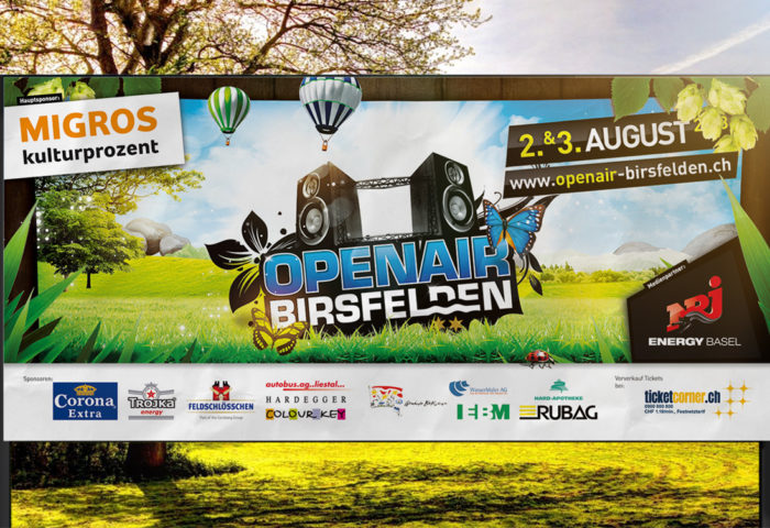 Openair Birsfelden - APG Plakat