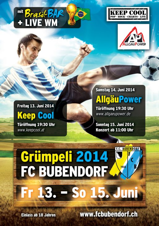 FC Bubendorf Gruempeli Flyer A5