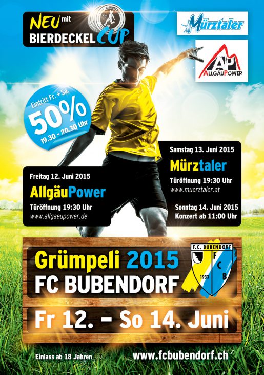 FC Bubendorf Gruempeli Flyer A5
