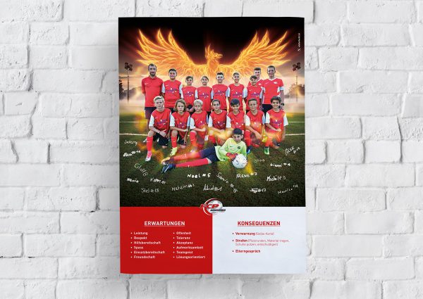 FC Pfäffikon - Poster- & Plakatlayout A0