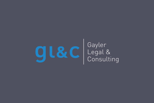 GLC Gayler Legal & Consulting - Logo- & Signetentwicklung