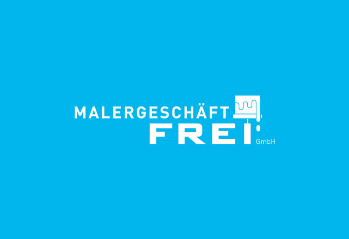 Malergeschäft Frei GmbH - Logo- & Signetentwicklung