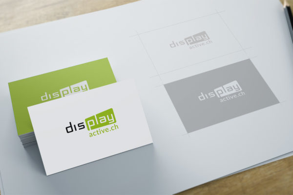 displayactive.ch - Logo Entwicklung
