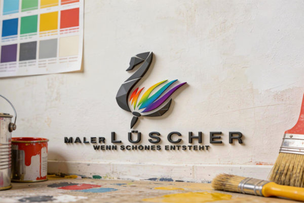 Maler Lüscher – Logo- & Signetentwicklung Maler Lüscher – Logo- & Signetentwicklung