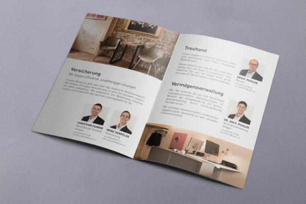 ISV Switzerland AG – Broschüre 4seitig
