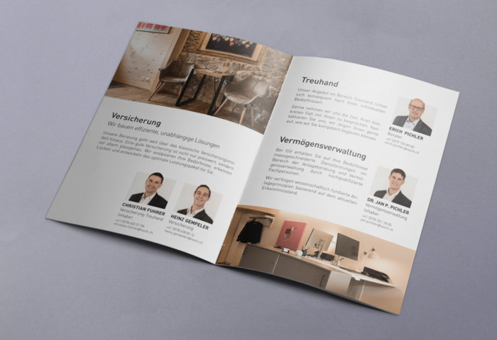 ISV Switzerland AG – Broschüre 4seitig