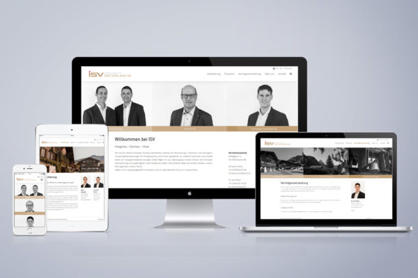 ISV Switzerland AG – Responsive Web Design