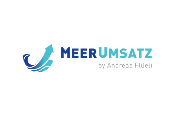 MeerUmsatz by Andreas Flüeli – Logo- & Signetentwicklung