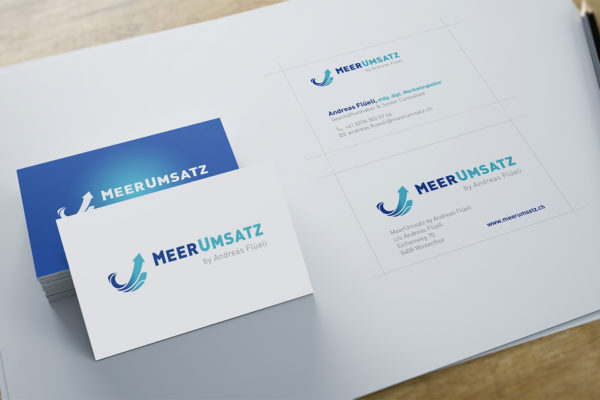 MeerUmsatz by Andreas Flüeli – CI-Entwicklung