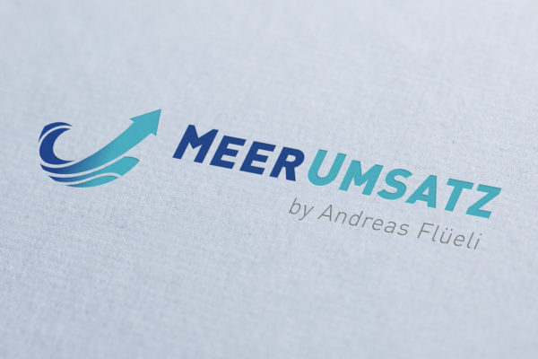 MeerUmsatz by Andreas Flüeli – Logo- & Signetentwicklung