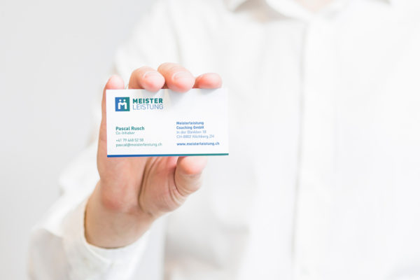 Meisterleistung Coaching GmbH – Visitenkarte