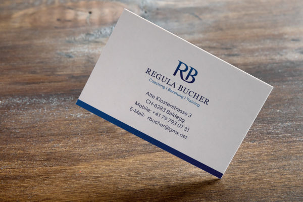Regula Bucher Coaching – CI-Entwicklung