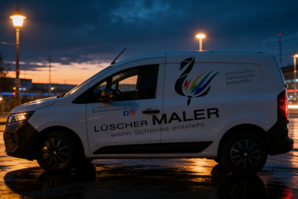 Maler Lüscher – Fahrzeugbeschriftung Maler Lüscher – Fahrzeugbeschriftung