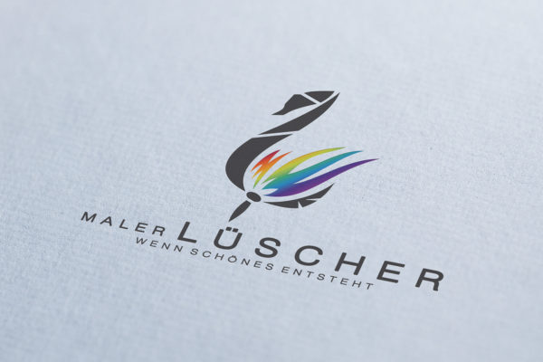 Maler Lüscher – Logo- & Signetentwicklung Maler Lüscher – Logo- & Signetentwicklung
