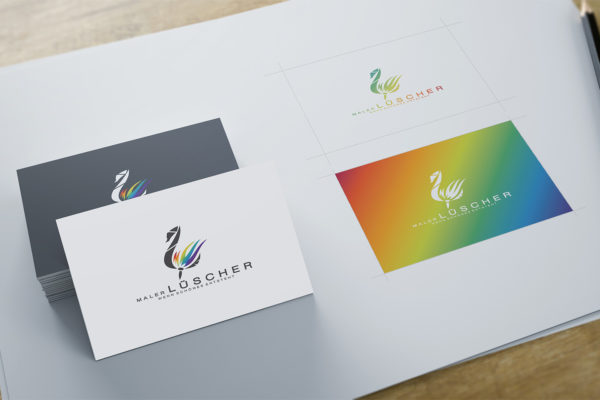 Maler Lüscher – Logo- & Signetentwicklung Maler Lüscher – Logo- & Signetentwicklung