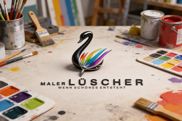 Maler Lüscher – Logo- & Signetentwicklung Maler Lüscher – Logo- & Signetentwicklung