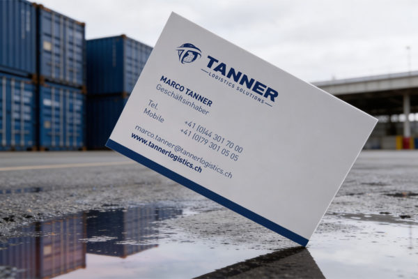 Tanner Logistics Solutions GmbH – Visitenkarte Tanner Logistics Solutions GmbH – Visitenkarte